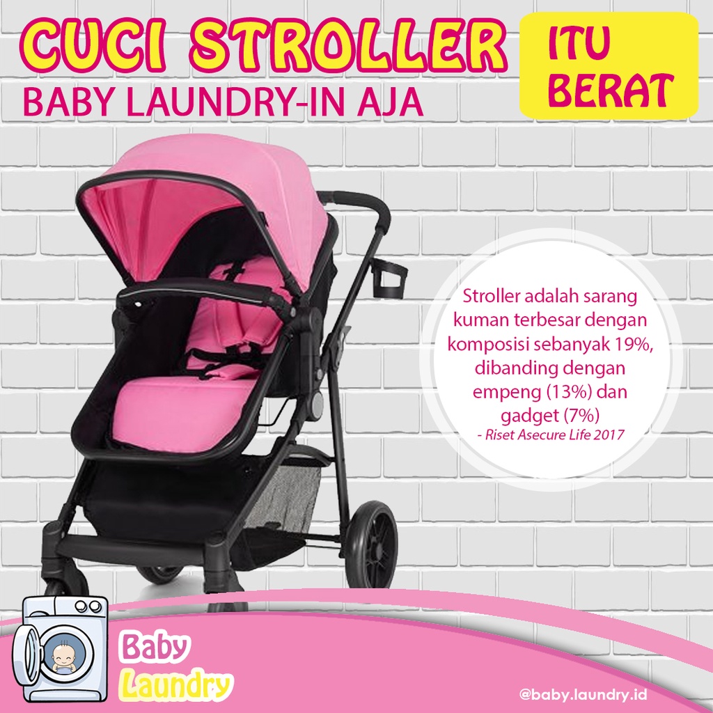 Harga laundry stroller online