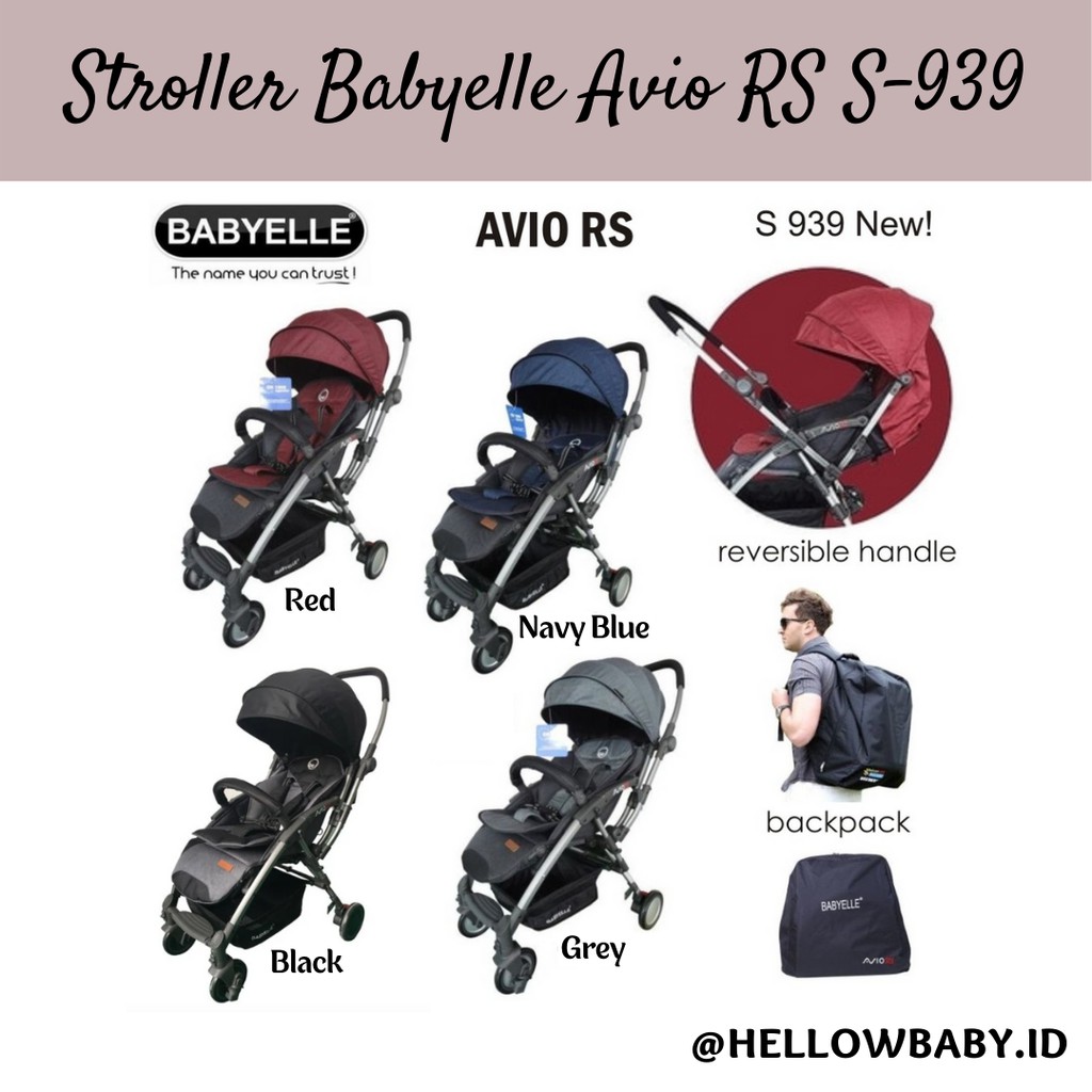 Stroller baby clearance elle untuk travelling