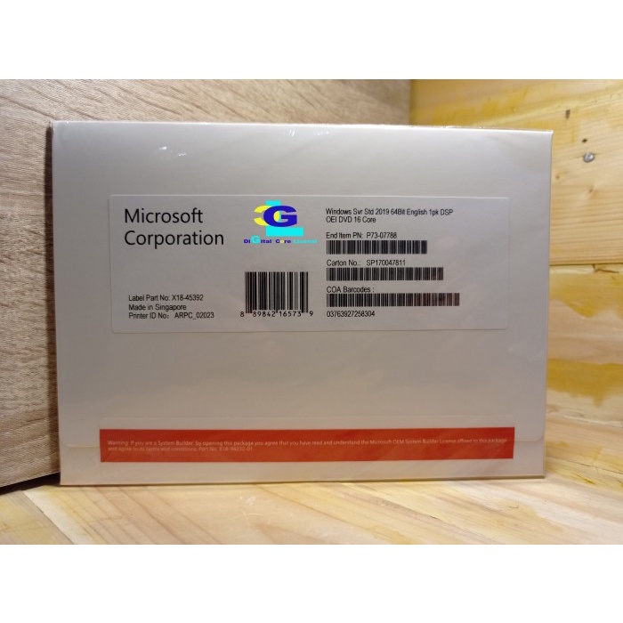 Jual windowss server 2019 standard - datacenter 16 core original ...