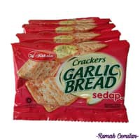 Jual CRACKERS GARLIC BREAD RENCENGAN/ BISKUIT MALKIST RASA ROTI BAWANG ...