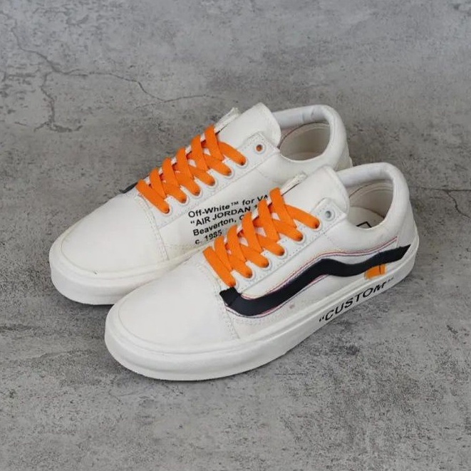 SEPATU VANS OLDSKOOL PATTA BLACK PREMIUM BNIB MADE IN CHINA SEPATU SNEAKERS  PRIA OOTD KEREN