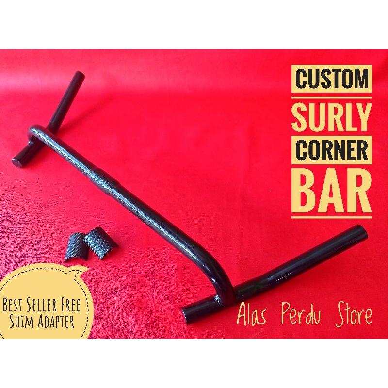 Jual [TERLARIS] Handlebar Gravel Commuter Bike custom Corner Bar Free ...