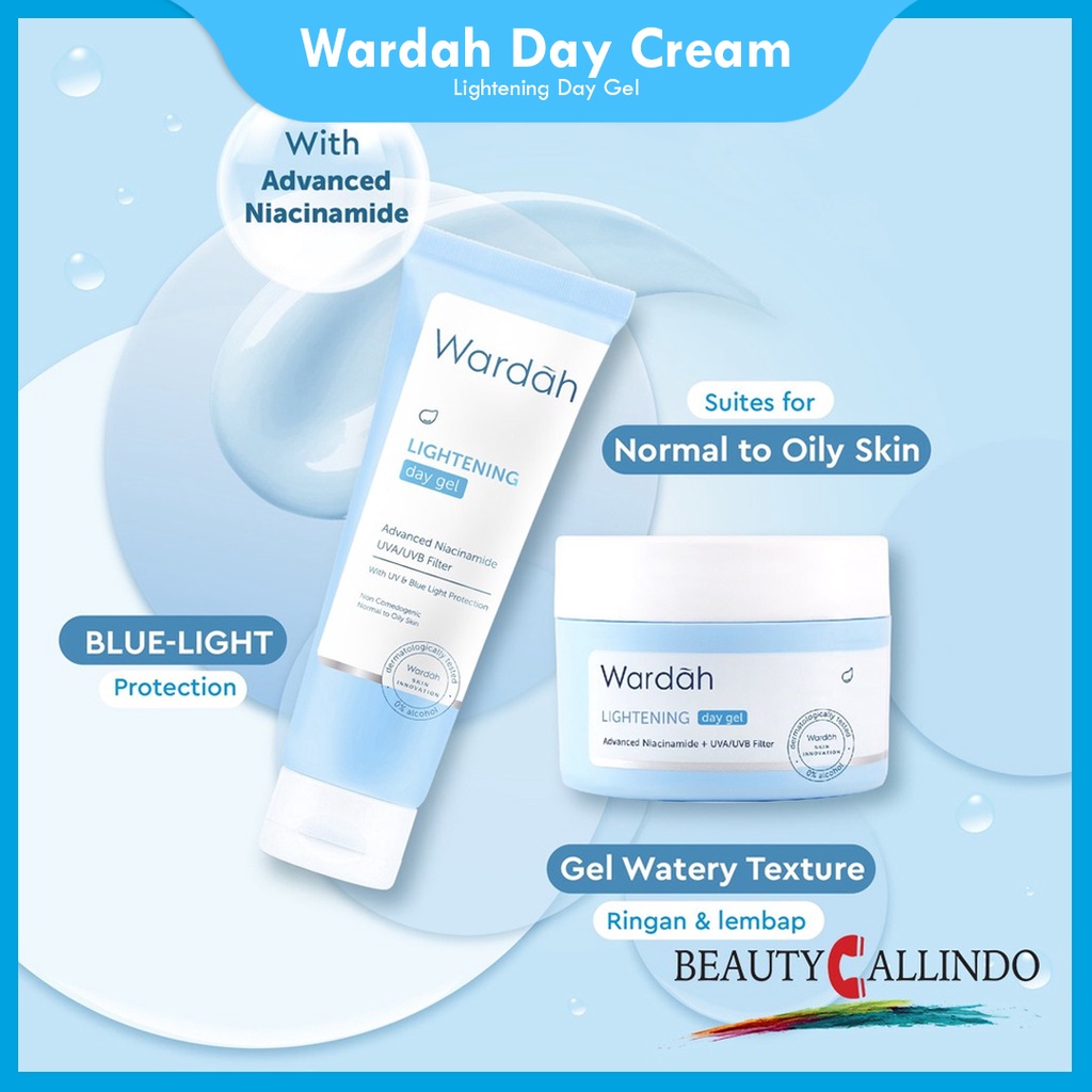 Jual Wardah Lightening Day Gel Pelembab Shopee Indonesia