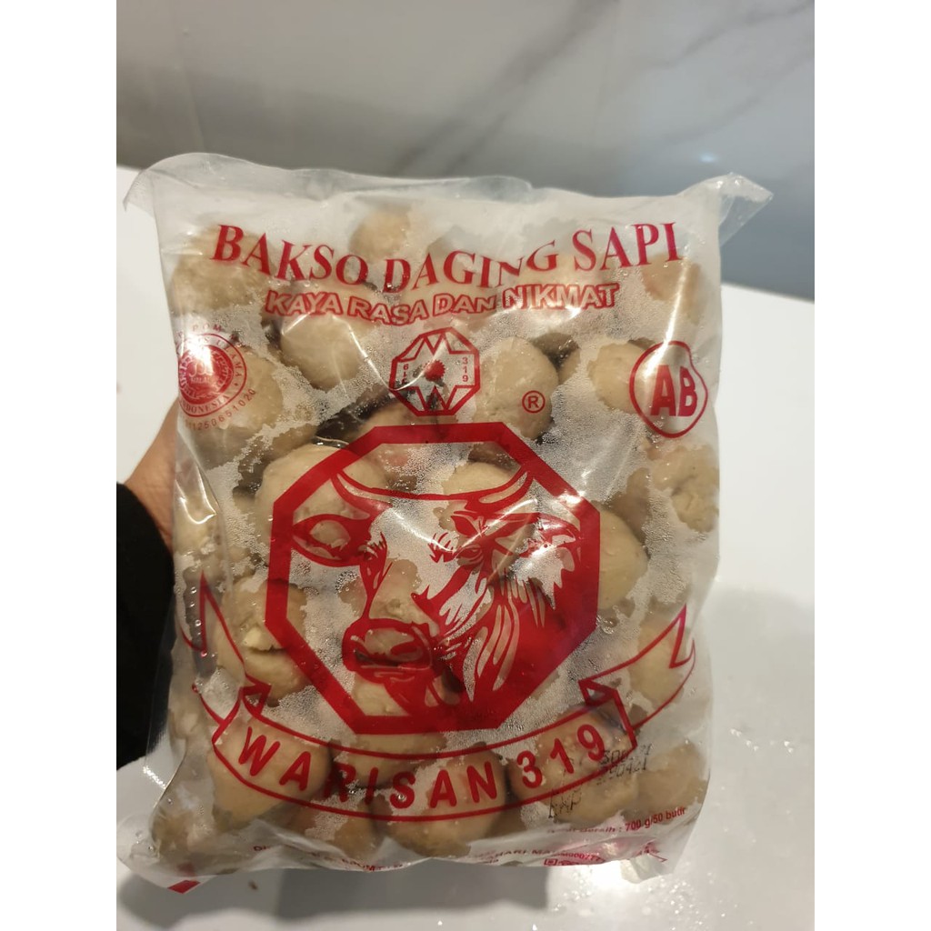 Jual Bakso Sapi Warisan 319 50 Pcs Shopee Indonesia