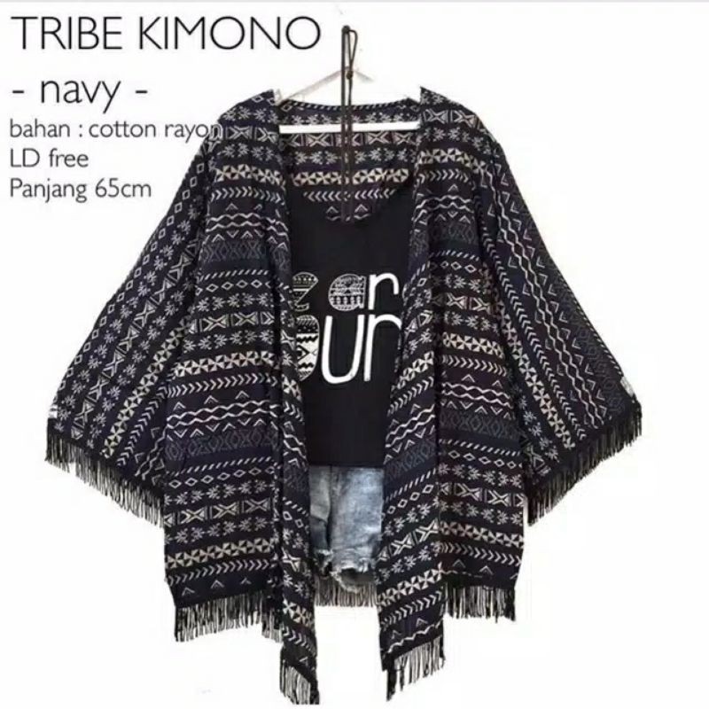 Baju cardigan kimono sales