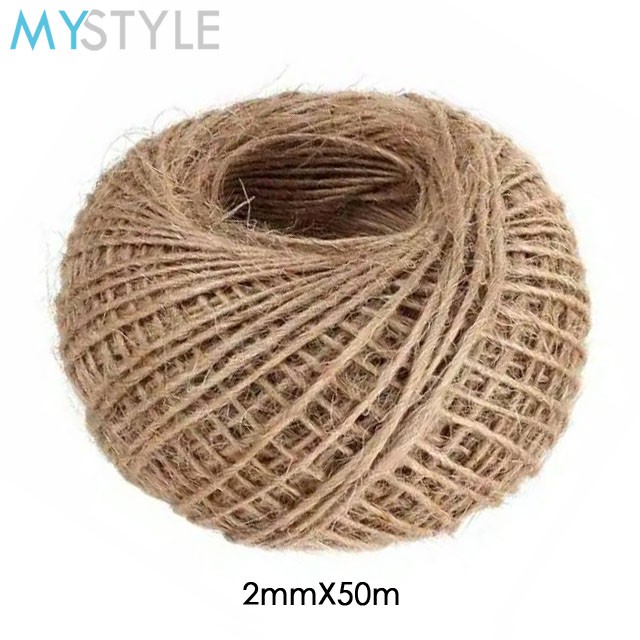 Jual Tali Goni Tali Rami 2 Mm X 50 Meter Tali Jerami Straw String