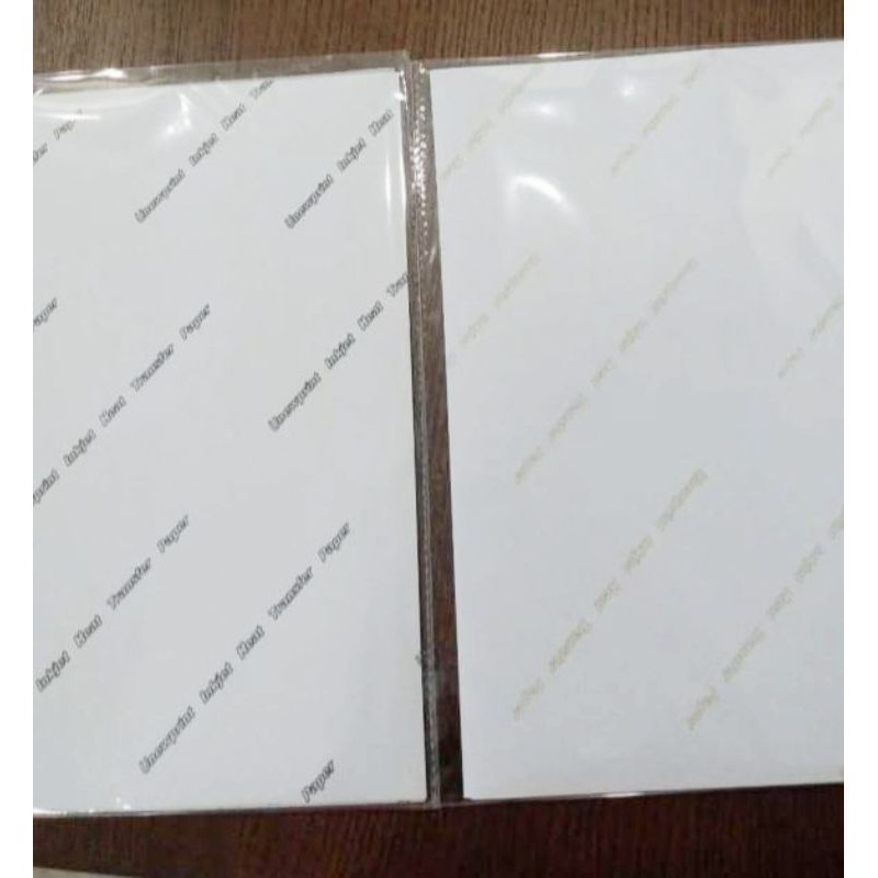 Jual KERTAS TRANSFER PAPER/KERTAS TRANSFER PAPER A4 INKJET/KERTAS SABLON KAOS PREMIUM/HEAT