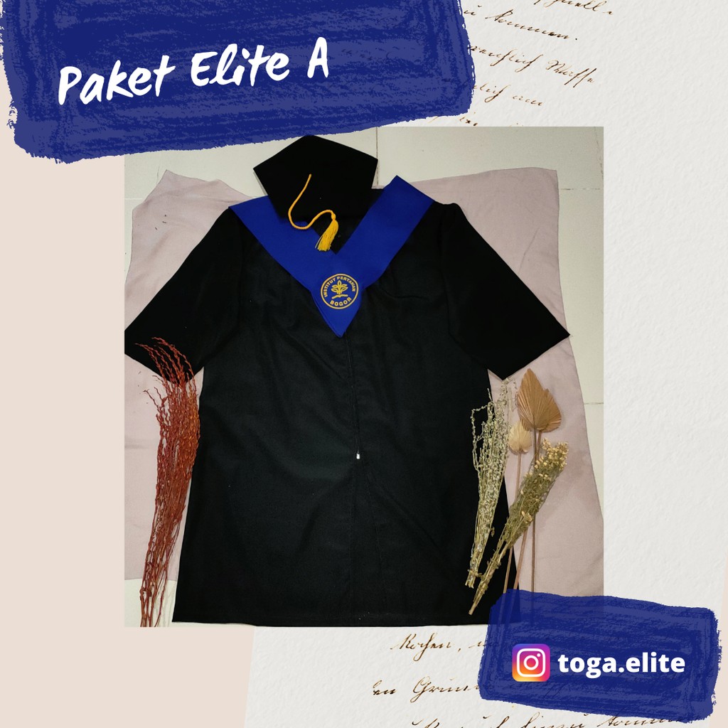 Jual PAKET ELITE A (TOGA WISUDA PASCASARJANA IPB / TOGA IPB) | Shopee ...