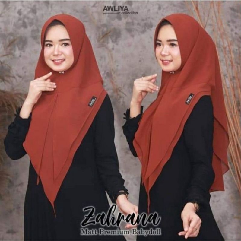 Khimar Zahrana By Aliyar Hijab Awliya Collection