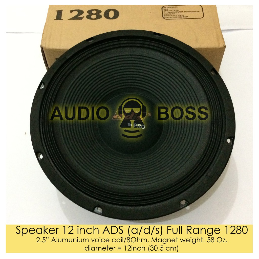 Speaker ads 12 cheap inch full range