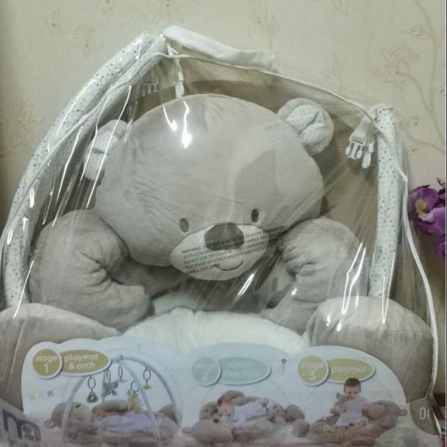 Teddy toy best sale box playmat