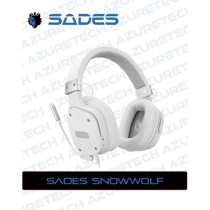 Jual Sades Snowwolf Multi Platform Gaming Headset Garansi Resmi