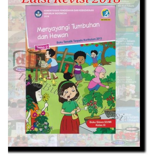 Jual Promo - Buku kelas 3 SD Tema 1 2 3 4 kurikulum 2013 edisi revisi ...