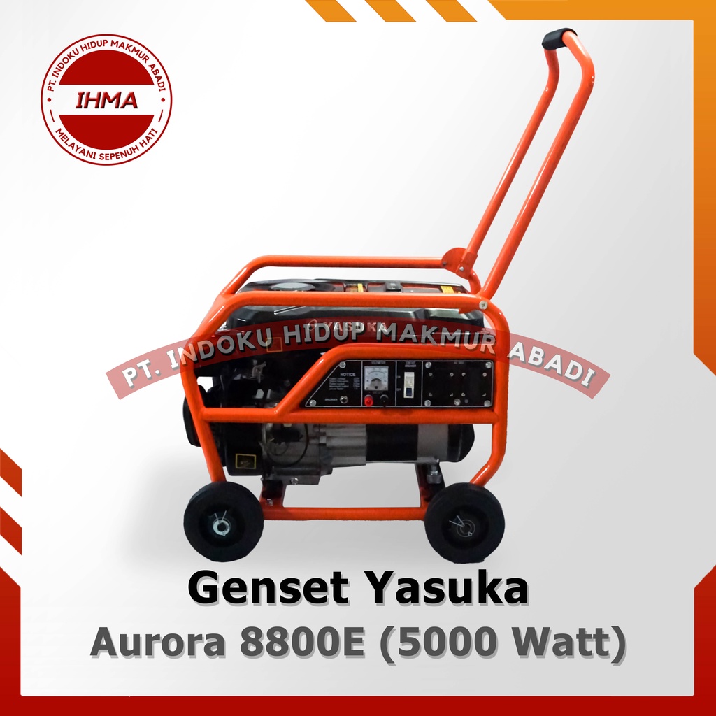 Jual Gasoline Generator Genset Listrik Bensin Yasuka Aurora E Stater Shopee Indonesia