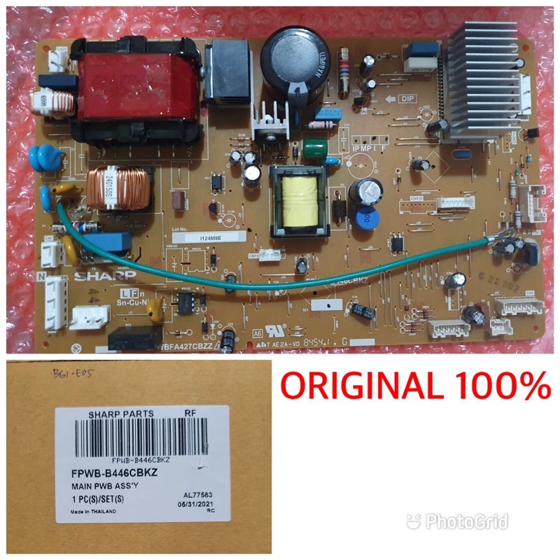 Jual SHARP FRIDGE MAIN & SUB POWER PCB/ MODUL-SJ-XP580G-BK/SL | Shopee ...