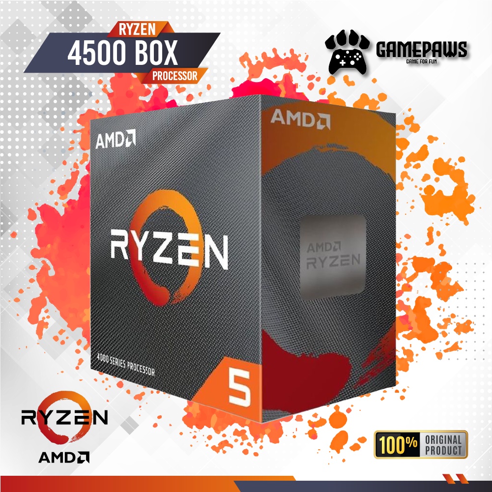 Jual AMD Ryzen 5 4500 BOX 3.6Ghz Up To 4.1Ghz 6 Core 12 Threads ...