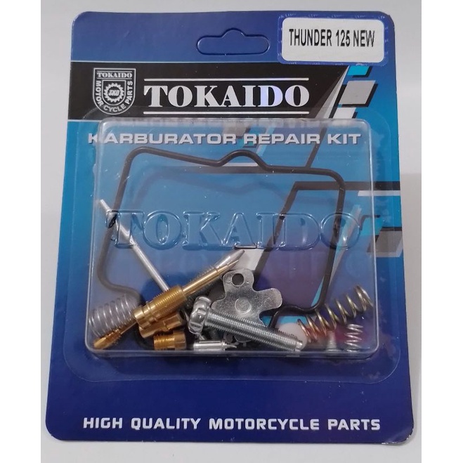Jual KARBURATOR REPAIR KIT THUNDER 125 NEW MERK TOKAIDO Shopee Indonesia