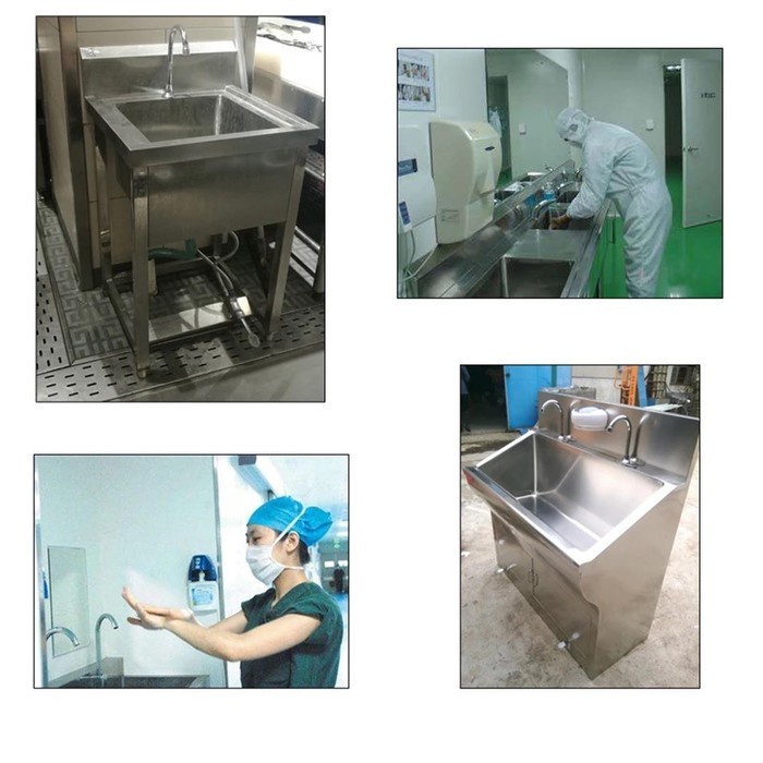 Jual (KIM) Kran Wastafel Injak / Keran Pedal Injak Kuningan High ...