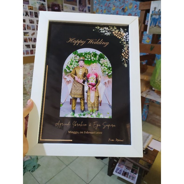 Jual Bingkai foto + foto | foto frame kaca 10R | Shopee Indonesia