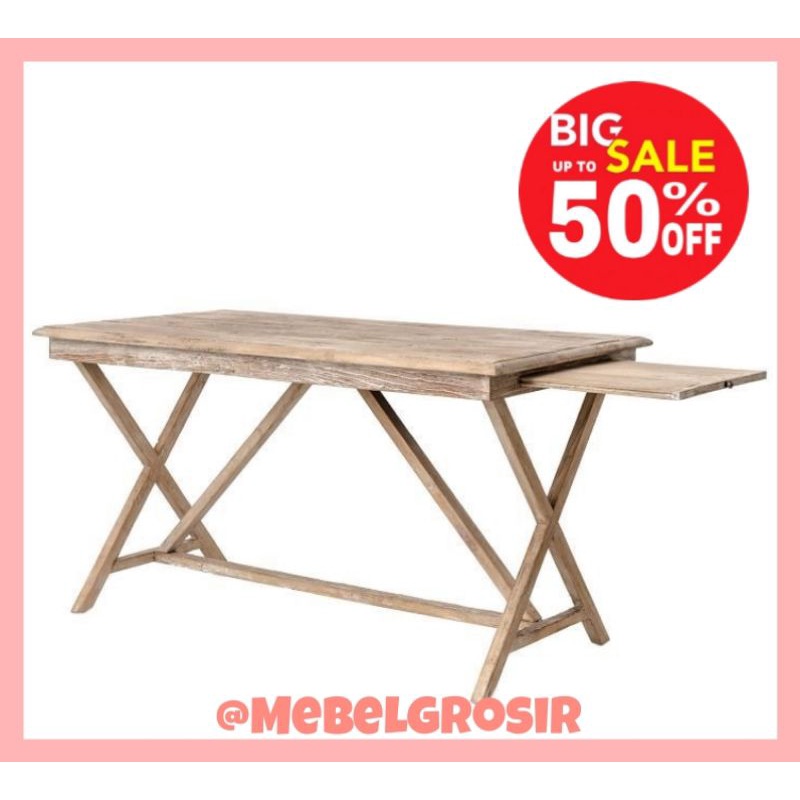Jual DEWA - DESK TABLE MEJA KERJA MEJA MINIMALIS MEJA RUSTIC MEJA