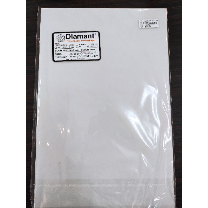 Jual Kertas Kalkir F4 Folio 75 Gram Diamant 50 Lembar Shopee Indonesia