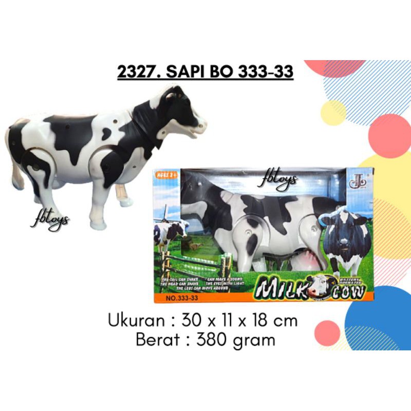 Jual Mainan Sapi bisa berjalan dan bersuara BO 333-33 | Shopee Indonesia