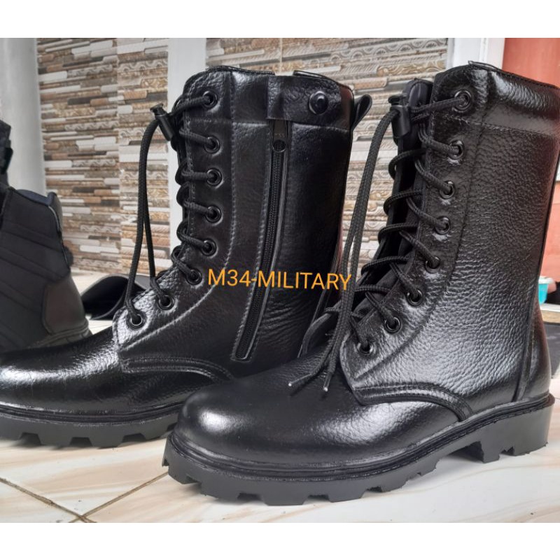 Jual Sepatu Pdl Kulit Jeruk Kulit Kilap Pdl Ninja Sepatu Asli Kulit Sapi Non Sintetis Sol