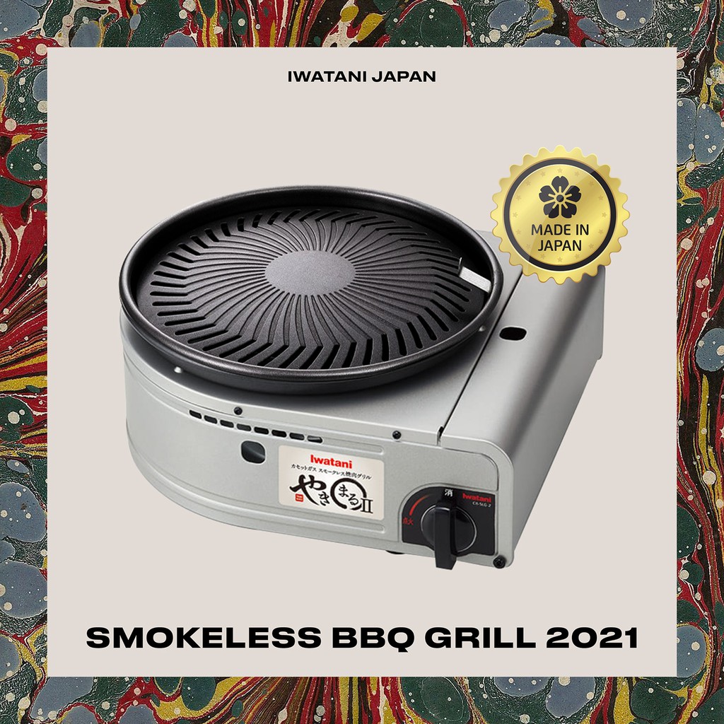 IWATANI Smokeless Yakiniku BBQ Grill, BBQ Di Rumah