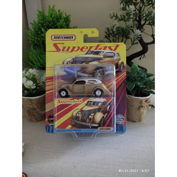 Jual matchbox superfast 1936 ford sedan custom gold rare | Shopee Indonesia