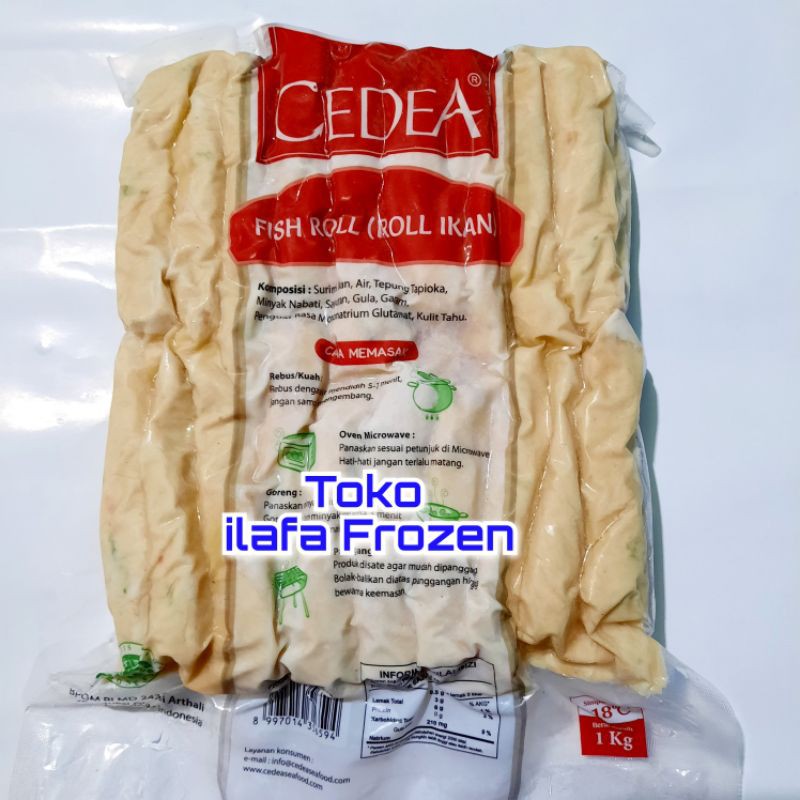 Jual Cedea fish roll Berat 500gr (isi 20) dan 1kg (isi 40) | Shopee