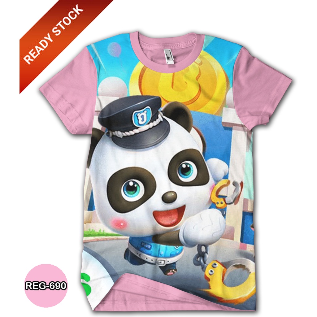 Jual Baju Panda Baju Anak 3D Kartun Animasi #REG-690 | Shopee Indonesia