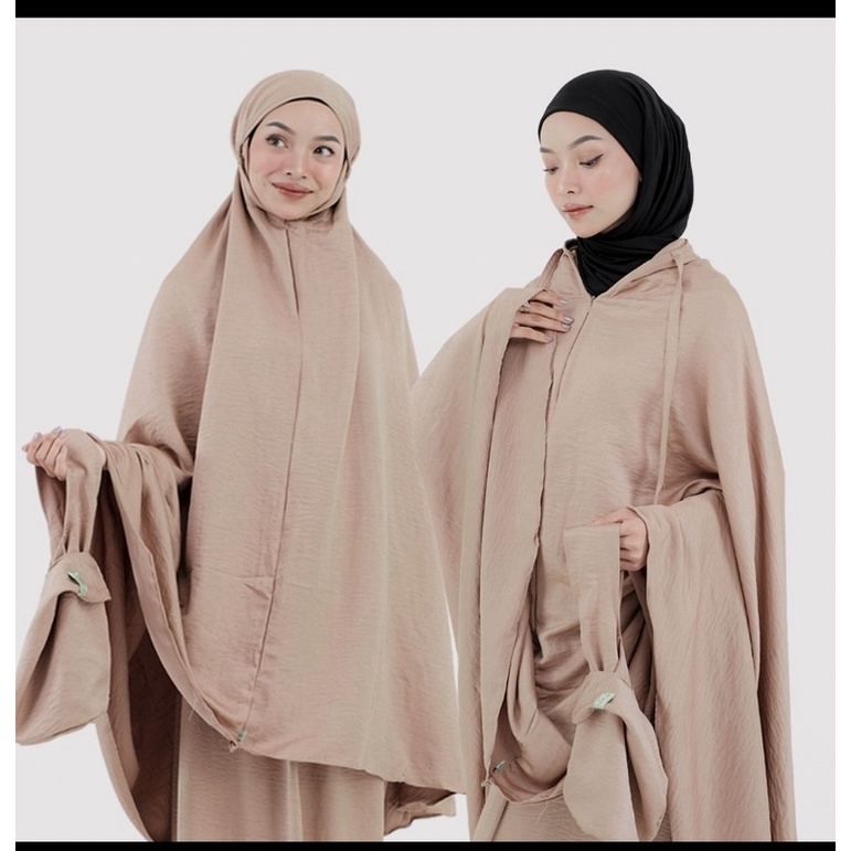 Jual Mecca Prayer Robe / MUKENA / MUKENA AIRFLOW SILK | Shopee Indonesia