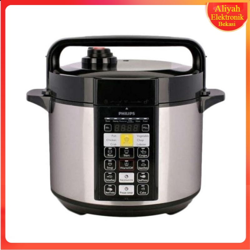 Jual Philips Electric Pressure Cooker 5 liter HD 2136 | Shopee Indonesia