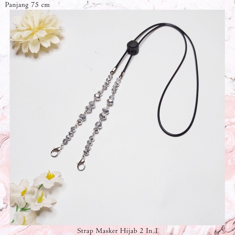 Jual Strap Masker Hijab | Strap Masker 2 in 1 | Kalung Masker Mutia ...