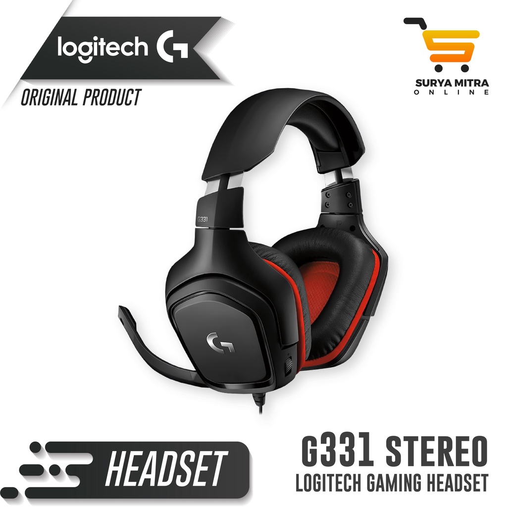 Jual LOGITECH G331 GAMING HEADSET | Shopee Indonesia