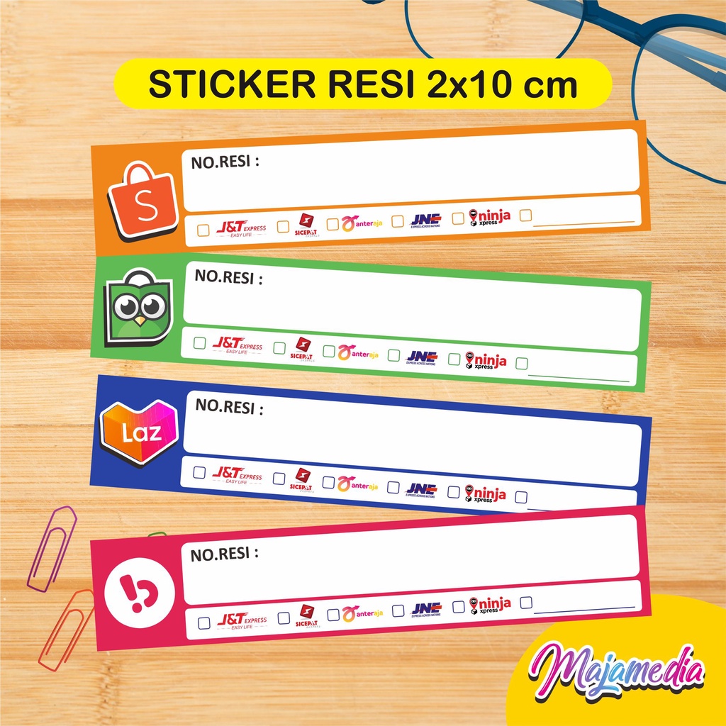 Jual STICKER RESI PENGIRIMAN | Shopee Indonesia