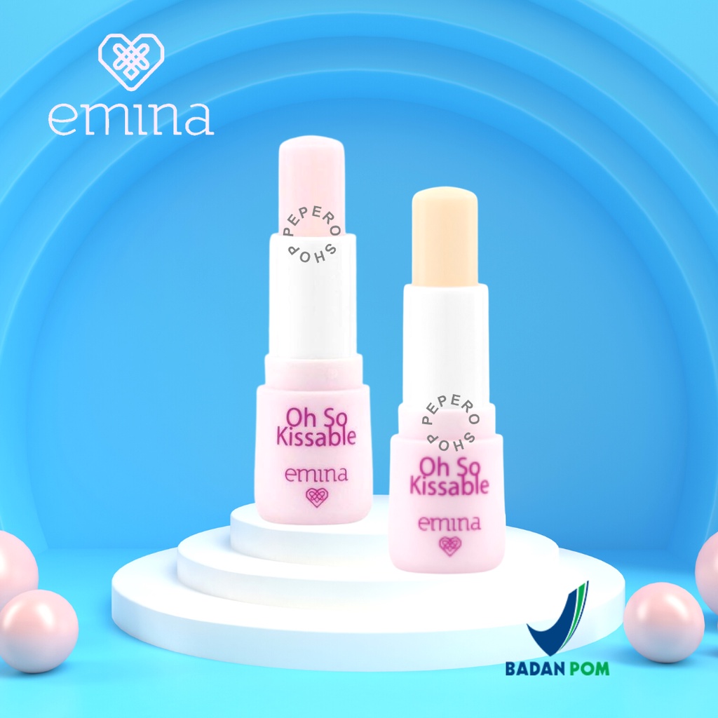 Jual EMINA Oh So Kissable Tinted Balm Stick (Lip Balm) Shopee Indonesia