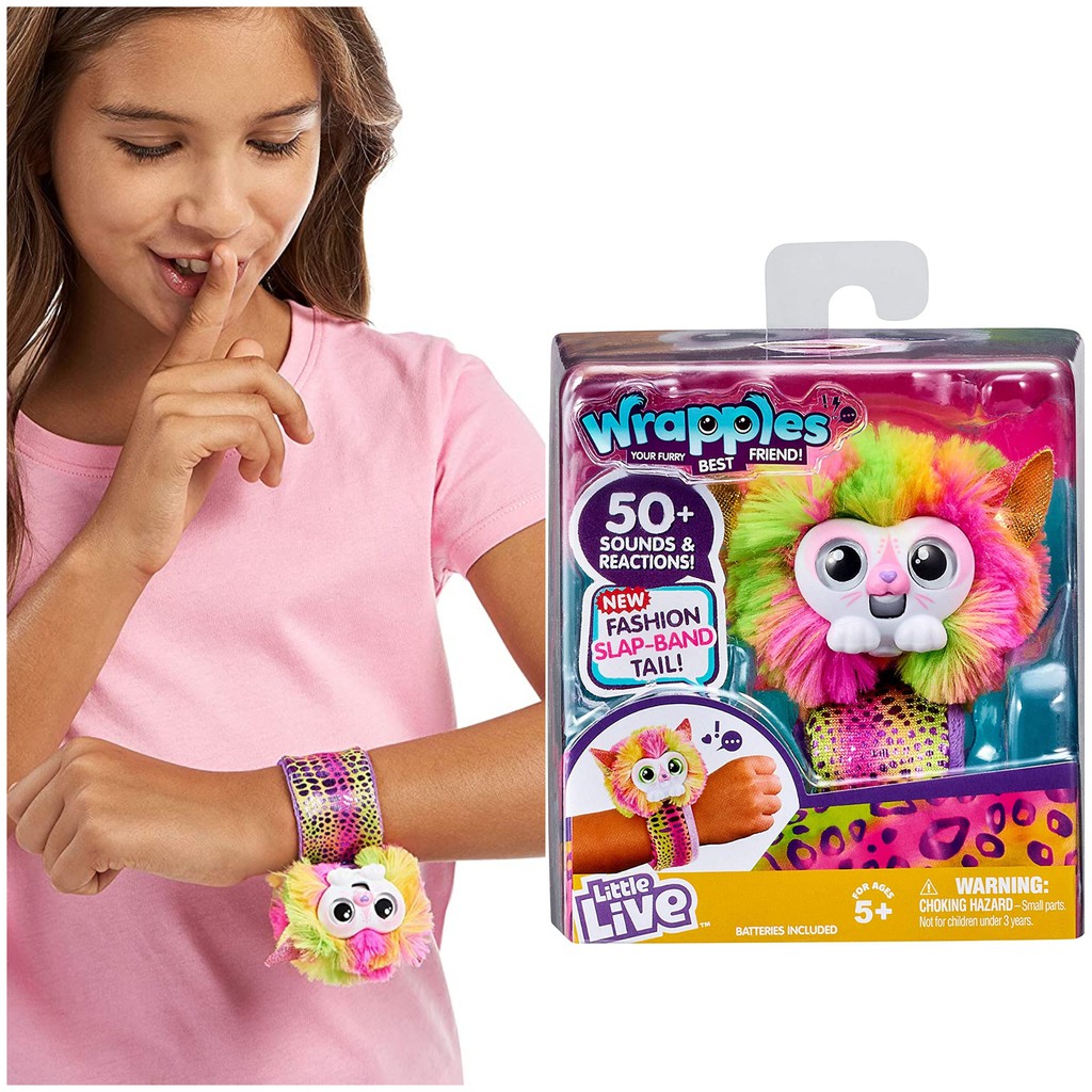 Wrapples Little Live Slap Band Series Raybo Meggo Zahara Pinx 50 Sounds  and Reaction Original