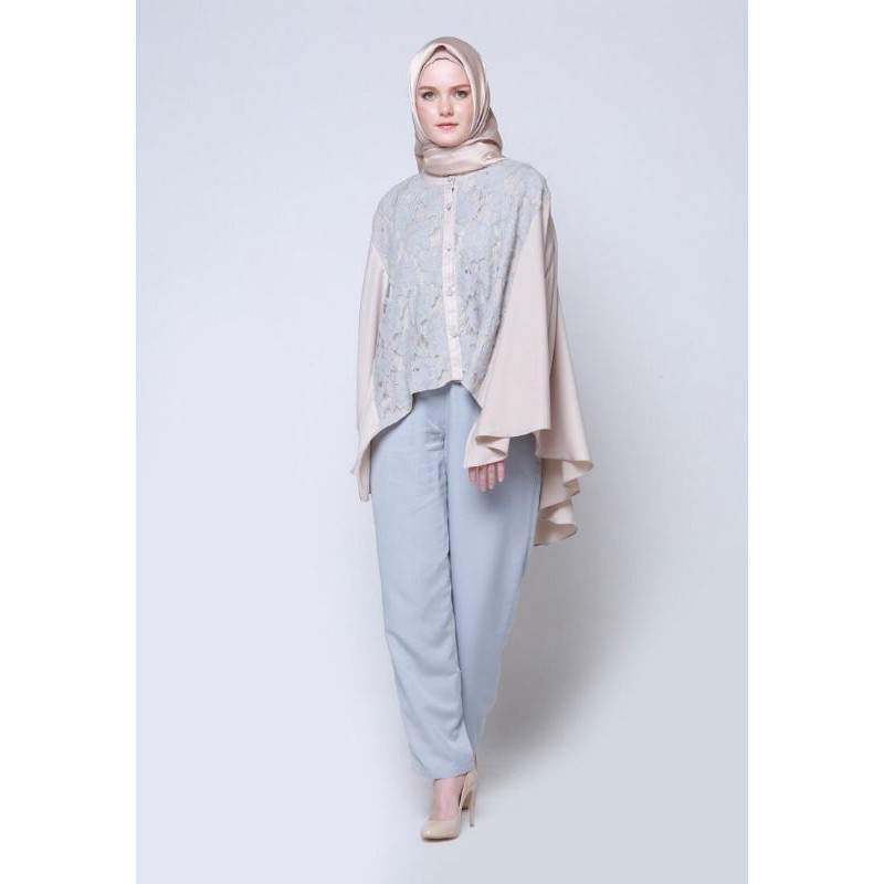 Jual ASPUT - Fumia Crepe Blouse by Irma Hakim | Shopee Indonesia