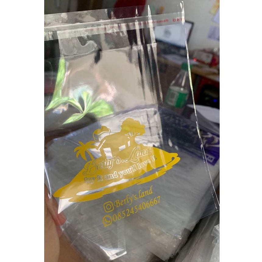 Jual Sablon Plastik Opp Roti 10x12 Sablon Plastik Kemasan Roti Sablon ...