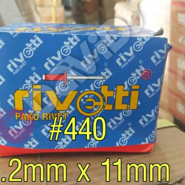 Jual Modern.. PAKU RIVET RIPET RIFET 440 RIVETTI 1000 PCS | Shopee ...