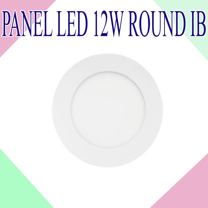 Jual PANEL LED 12 WATT ROUND IB | Shopee Indonesia