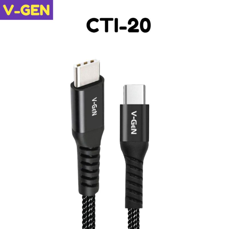 Jual Kabel Data Type C To Type C Super Speed V Gen Cti Original Vgen