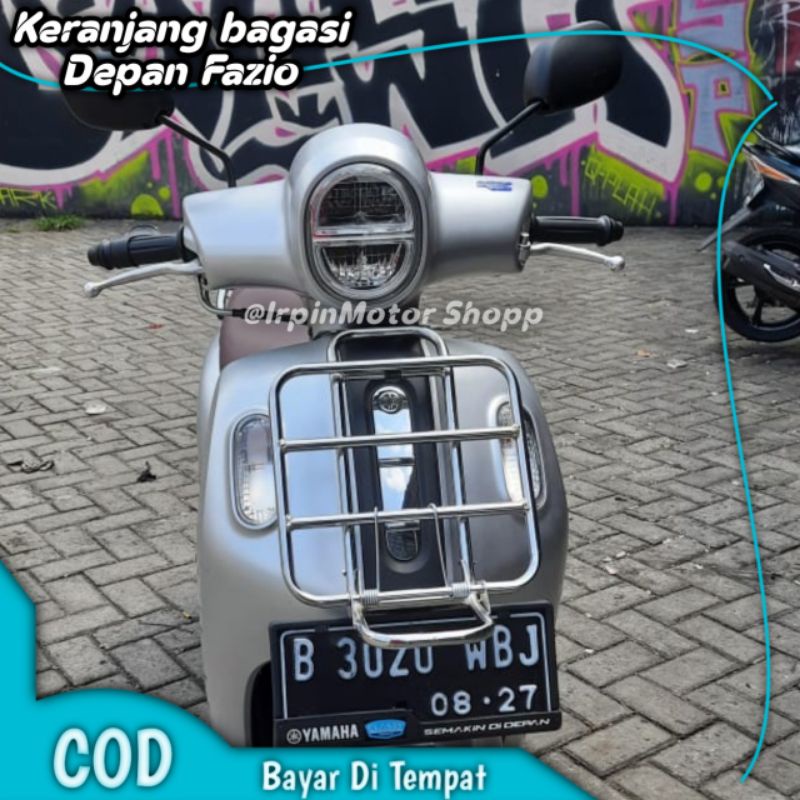Jual Rak Depan Yamaha Fazzio Rak Depan Fazzio Front Rack Fazzio Behel ...