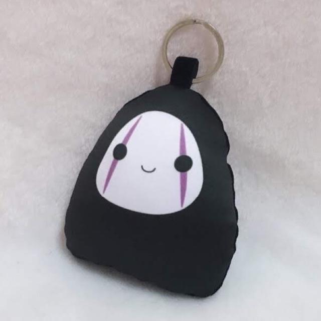 Jual No Face Kaonashi Keychain Plush Studio Ghibli Spirited Away