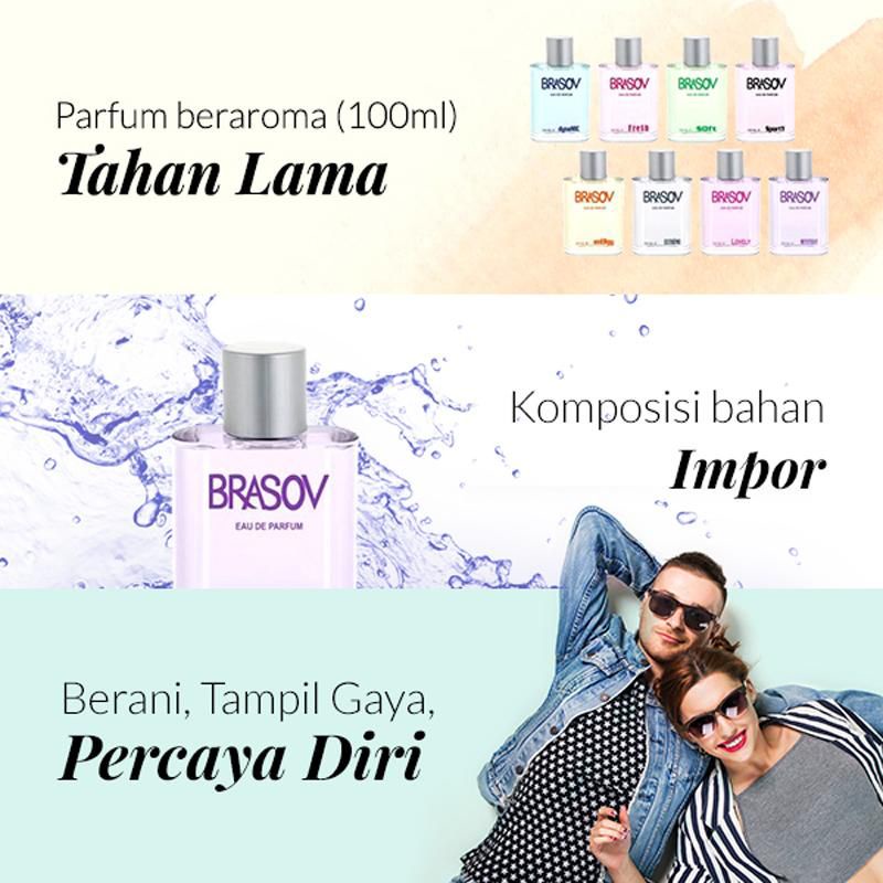 Jual B Brasov Eau De Parfum Ml Energy Orange Perfume Fragrance Original Halal Xx Ct Oranye