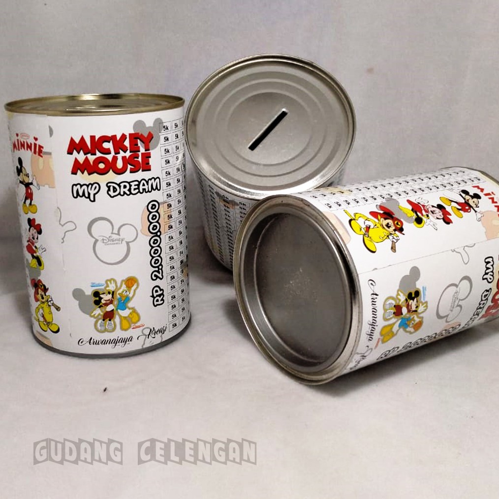 Jual Celengan Target Besar Desain Viral Terbaru / Tabungan Impian