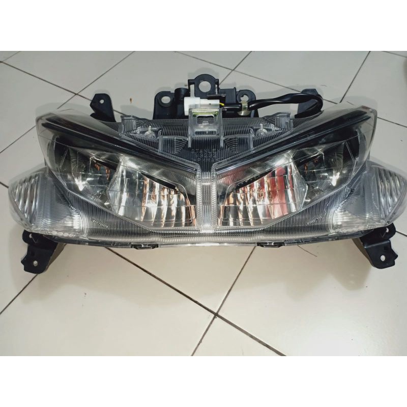 Jual Lampu Head Lamp Depan Reflektor Depan Aerox Old No Original Shopee Indonesia