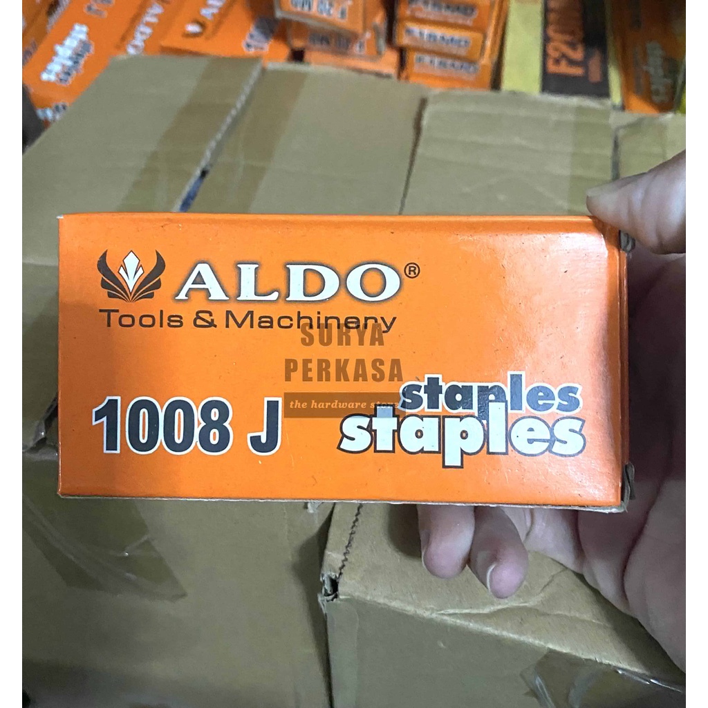 Jual ISI AIR STAPLES / STAPLER GUN / PAKU STAPLER 8 MM 1008 J / 1008J ...