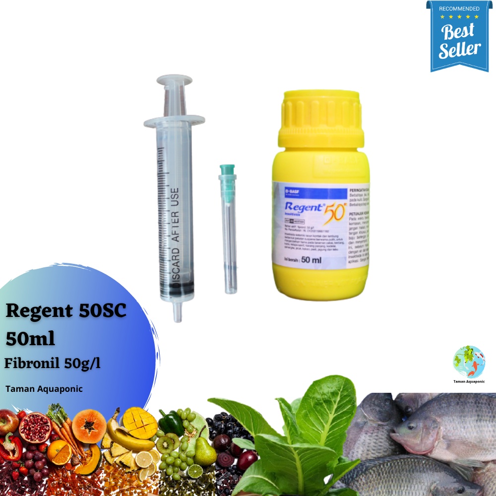 Jual Insektisida REGENT 50SC BOTOL Obat Hama Tanaman CAIR | Shopee ...
